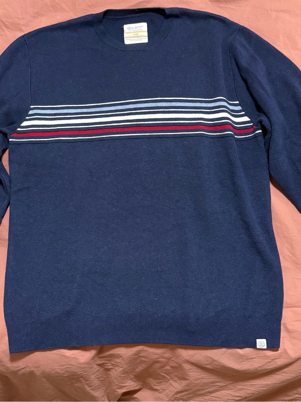 Marine Layer Men's L Wool Blend Sweater